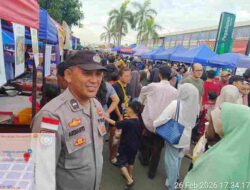 Jaga Ketertiban Bazar Ramadhan, Polsek Bengkong Turunkan Personel Pengamanan