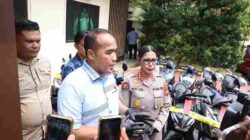 POLDA KEPRI UNGKAP TINDAK PIDANA PENCURIAN DENGAN PEMBERATAN DAN PERTOLONGAN JAHAT/PENADAH DI KOTA BATAM