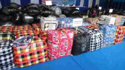 POLDA KEPRI BERHASIL UNGKAP PENYELUNDUPAN 5.037 KOTAK DAGING ILEGAL DAN RATUSAN KARUNG BARANG BEKAS ILEGAL