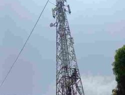 3 Hari Panjat Tiang Tower, Pria di Sekupang Langsung di Bujuk Turun Oleh Personil Polsek Sekupang