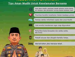 Kapolsek Bengkong, Iptu Yuli Endra, S.K.K.K. Berikan Beberapa Tips Mudik 2026 Aman Bagi Masyarakat