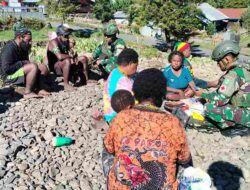 Program Unggulan Satgas Yonif 136/Tuah TSUBASA (Tuah Sakti Berbagi Sesama) Bukti Nyata Kedekatan TND AD Bersama Masyarakat