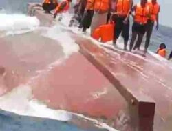 Kecelakaan KM Makmur Jaya di Perairan Pulau Merapas, 20 ABK Berhasil di Evakuasi 9 Orang Masih Pencarian