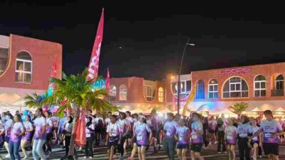 Polsek Bengkong Berikan Pengamanan Kegiatan Royal Fest & Batam Night Run 2026 di Pantai Indah Mutiara