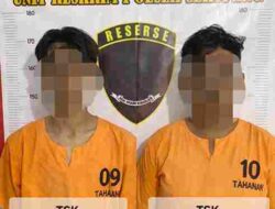 Unit Reskrim Polsek Sekupang Bekuk dua Remaja Pelaku Begal di Pantai Cipta Land Tiban