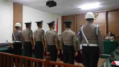 SIDANG KKEP PUTUSKAN PTDH EMPAT ANGGOTA POLRI, POLDA KEPRI TERKAIT DUGAAN TINDAK PIDANA PENGANIAYAAN TERHADAP KORBAN BRIPDA NS