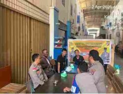Jum’at Curhat, Polsek Bengkong Trus Himbau Masyarakat Tetap Jaga Kamtibmas