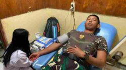 Peringati Hari Palang Merah Internasional, Satgas Yonif 136/TS Tak Hanya Menjaga Negeri, Tapi Juga Menjaga Kehidupan