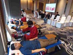 Grand Mercure Batam Centre Rayakan Anniversary Pertama dengan Aksi Donor Darah, Kumpulkan 40 Kantong Darah