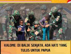 Satgas Yonif 136/Tuah Sakti Tebar Kepedulian untuk Warga Kalome Puncak Jaya Papua Tengah