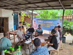 Kegiatan Rutin Jumat Curhat Kamtibmas Polsek Batu Ampar dengan Warga Batu Merah, Penting Nya Terus Bersinergi Jaga Situasi Kamtibmas, Call center Layanan Polisi 110