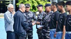 Apresiasi Atlet Berprestasi Ajang Kejurnas, Dankodaeral IV Berikan Penghargaan Atlet Layar Kepri