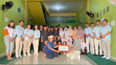 HARRIS Hotel Batam Center dan HARRIS Resort Waterfront Batam Salurkan Infaq dari Paket Buka Puasa ke Panti Asuhan
