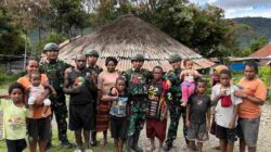 Dansatgas Yonif 136/Tuah Sakti, Letkol Inf Yudi Satria Prabowo, S.H., M.I.P Kehadiran Satgas Bukan Hanya Menjaga Stabilitas Keamanan Tetapi Membawa Kepedulian Bagi Warga Papua