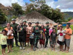 Dansatgas Yonif 136/Tuah Sakti, Letkol Inf Yudi Satria Prabowo, S.H., M.I.P Kehadiran Satgas Bukan Hanya Menjaga Stabilitas Keamanan Tetapi Membawa Kepedulian Bagi Warga Papua
