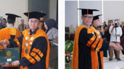 Momen Spesial, Dua Tokoh PKB Kepri H. Suigwan dan Rocky M. Bawole Raih Gelar Magister Bersama