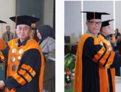 Momen Spesial, Dua Tokoh PKB Kepri H. Suigwan dan Rocky M. Bawole Raih Gelar Magister Bersama