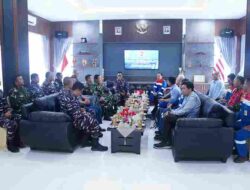 Perkuat Sinergi Pengamanan Energi Nasional, Kodaeral IV Dampingi Kunjungan Pertamina ke Tanjung Uban