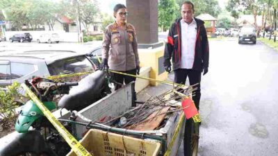 Polda Kepri Berhasil Tangkap Pelaku Rayap Besi Palaku Pencurian dengan Pemberatan Terhadap Fasilitas Umum di Batam