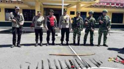 Jaga Kondusivitas Kota Mulia Intan Jaya Papua Tengah, TNI – Polri Gelar Patroli Gabungan Skala Besar