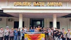 Pantau Pelaku Pencurian Fasilitas Umum, Kapolsek Batu Ampar Gandeng dan Beri Himbauan Pengusaha Besi Tua di Wilayah Hukum Nya
