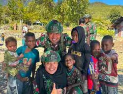 Satgas Yonif 136/Tuah Sakti Gelar Anjangsana di Kampung Lungguneri, Wujud Nyata Kepedulian TNI kepada Masyarakat