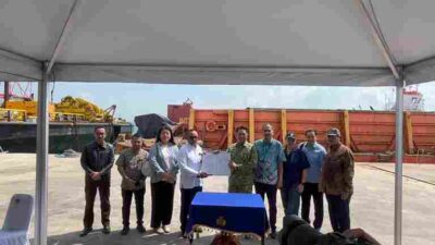 Serah Terima TB Capricorn 106/TK Capricorn 97.210, Wujud Komitmen Penegakan Hukum dan Tata Kelola Maritim