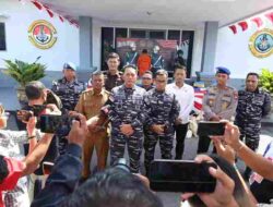Bermodus Keramba Apung,TNI AL Gagalkan Penyelundupan 1,6 Ton Pasir Timah Ilegal Selamatkan Potensi Kerugian Negara Rp1,33 Miliar