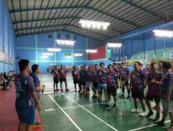 Sambut HUT RI Ke 81, Dewan Pembina KBKK Kota Batam Ir. Anda Wijaya Zain,M.Hum, Buka Turnamen Badminton Ganda Putra PB.Harkam Bersama PB Utraco