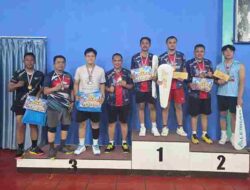 Sukses Ganda Putra PB Utraco Zulkifli Dicky Raih Juara Pertama di Kejuaraan Badminton dalam Memeriahkan HUT RI Ke 81