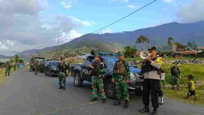 Sweeping Gabungan Jelang HUT ke-81 Kemerdekaan RI