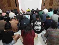 Polda Kepri Amankan 114 Orang di Kampung Madani, Saat Tes Urine 108 Orang Positif Memakai Narkoba
