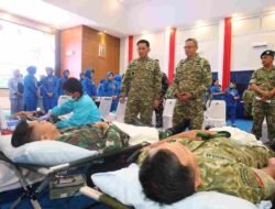 MOMENTUM HUT KE-81 TNI, KODAERAL IV SUKSESKAN PUNCAK BAKTI KESEHATAN SERENTAK