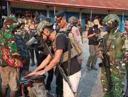 Sweeping Gabungan TNI-Polri Perkuat Keamanan dan Ketertiban di Wilayah Mulia Puncak Jaya Papua