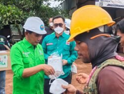​Tindak Lanjut Lanjut Instruksi Gus Muhaimin, PKB Kepri Bersama Gerbang Tani dan Garda Bangsa Distribusikan Masker di Galangan Batam.