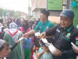 Peringati Hari Santri 2026, DKW Garda Bangsa Kepri Bagikan Sembako dan Masker di Sei Beduk